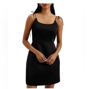 NWT TED BAKER Kavala mini bodice black dress size 1 (4/6)